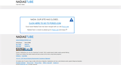 Desktop Screenshot of nadiastube.com