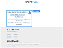 Tablet Screenshot of nadiastube.com